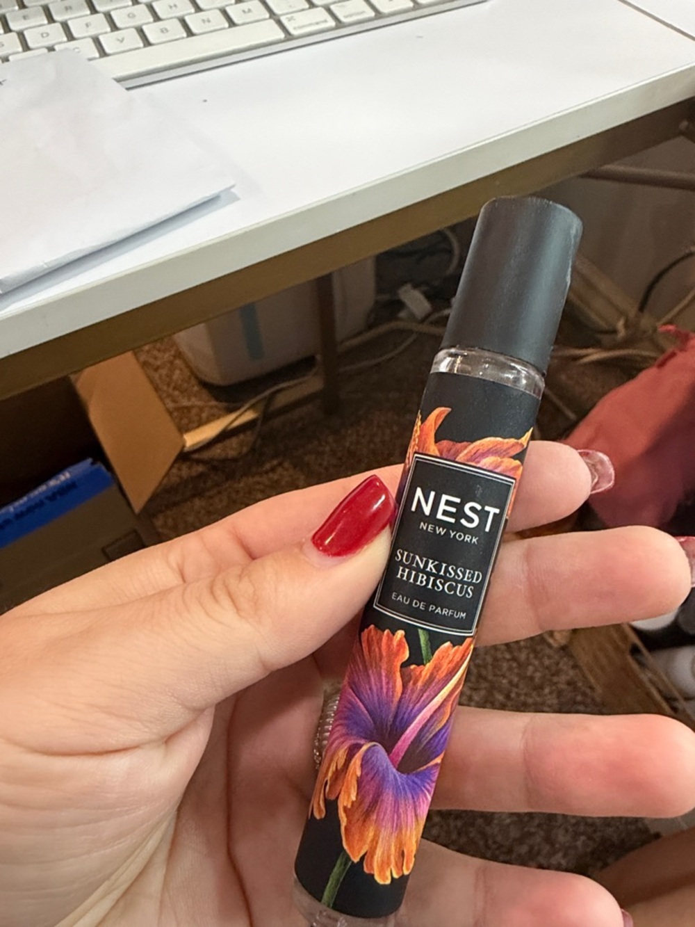 NEST Fragrances Sunkissed Hibiscus Rollerball - Purple & Orange